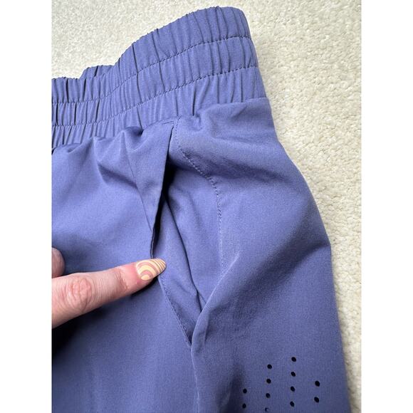 JoyLab: Purple Vented Running Shorts - Picture 3 of 6